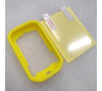 Silicone Protection Sleeve with HD Film for Bryton Rider 320 and 420 GPS (Yellow)