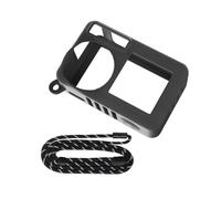 Silicone Protections Case for Action 5Pro Camera, Nonslip Case with Carrying Lanyard Full Coverage Housing Shell
