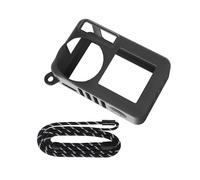 Silicone Protections Case For Action 5Pro Camera NonSlip With Carrying Lanyard Full Coverage Housing Shell