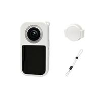 Silicone Protective Case and Lens Cover for Insta360 X6，White