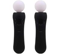 Silicone Protective Case Compatible with PS Move Motion Controller, Pack of 2, Non-Slip Controller Case, Protective Cover for PS4 VR Move Controller Accessories, Protection Against Scratches and
