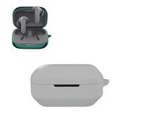 Silicone Protective Case Compatible with Realme Buds Air 8 2.0mm Thick Solid Color One Piece Design Daily Use (Grey)