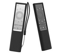 Silicone Protective Case Compatible With Samsung Qled TV TM1990C/TM2140A/TM2095A,Remote BN59-01357/BN59-01363 Series,Samsung Remote Controls For Smart Tv Shockproof Anti-Scratch Cover(Black)