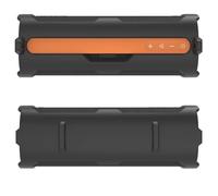 Silicone Protective Case Cover for Xiaomi Sound Party Bluetooth-compatible Speaker, Travel Anti-Scratch Anti-drop Protective Sleeve Storage Pouch Carrying Case with Shoulder Strap (Orange)