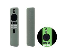 Silicone Protective Case for 2023 Xiaomi Mi 4K TV BOX 2nd Gen, Waterproof Anti-drop Anti-slip Remote Control Case Protection Accessories,Colorful Solid color (Chartreuse)