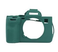 Silicone Protective Case for A7R5, Soft Shockproof Anti Slip Camera Body Skin Cover Case Digital Camera Housing Cover for A7R5 (Dark Green)