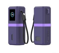 Silicone Protective Case for Anker A1695 165W Power Bank - Shockproof Cover with Dust Protection, Slim Fit Travel Accessory for Anker 165W Battery Pack, Purple(purple)
