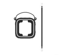 Silicone Protective Case for Anker for Soundcore Boom Go 3i Speaker, Soft Flexible Cover with Lanyard, Anti-Scratch Shockproof Sleeve for Outdoor Use(Black)