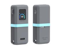 Silicone Protective Case for Anker Prime Power Bank 26250mAh/300W With Hanging Holes, Skin-Friendly Anti-Lost Protective Cover for Anker Power Bank A110A (Gray)