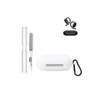 Silicone Protective Case for Anker soundcore AeroFit 2 Earbuds - Durable and Eco-Friendly Bluetooth Earphone Cover with Precise Holes and Charging Compatibility - Shock-proof, Comfortable Touch,White