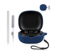 Silicone Protective Case for Anker Soundcore P20i/Anker Soundcore R50i Earbuds - Durable and Eco-Friendly Bluetooth Earphone Cover with Precise Holes - Dark Blue