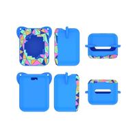 Silicone Protective Case for Bitzee Magicals,Digital Pet Console Silicone Cover Sleeve Protection with Lanyard (Blue)