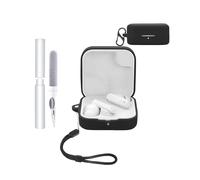 Silicone Protective Case for CMF by Nothing Buds 2A Earbuds - Durable and Eco-Friendly Bluetooth Earphone Cover with Precise Holes and Charging Compatibility - Shock-proof, Comfortable Touch,Black