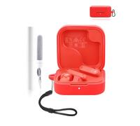 Silicone Protective Case for CMF by Nothing Buds Pro 2 Earbuds - Durable and Eco-Friendly Bluetooth Earphone Cover with Precise Holes - Red