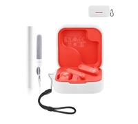 Silicone Protective Case for CMF by Nothing Buds Pro 2 Earbuds - Durable and Eco-Friendly Bluetooth Earphone Cover with Precise Holes - White