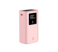 Silicone Protective Case for CUKTECH No.10 Mini 10000mAh 55W Power Bank, Soft Skin Full-Body Case Cover (Pink)
