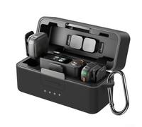 Silicone Protective Case for DJI Mic3, Shockproof and Wear-Resistant Accessory for DJI Mic3 Microphone, Lightweight Custom Fit Cover in Black