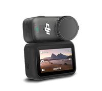 Silicone Protective Case for DJI Osmo Nano with Lens Cover, Anti-Scratch Soft Skin Full Body Cover with Battery Side Open Design, Camera Protection Set Includes Hard Case&Lens Cap Accessories (Black)