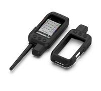 Silicone Protective Case for Garmin Alpha 300i 200i,Silicone Soft Edge Shell Bumper Cover,Waterproof Protective Cover Skin Accessories (Black)