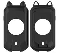 Silicone Protective Case for Garmin Edge 1050 Shockproof Cover - Anti-Scratch for tpu Bumper Frame - Dustproof Full Coverage Shell - Lightweight Cycling Computer Guard Red(Black)