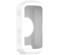 Silicone Protective Case For Garmin Edge 850, Anti-Drop Shock-Resistance Flexible Cover, Lightweight For Outdoor Cycling (White)