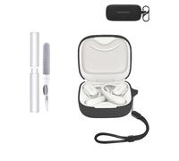 Silicone Protective Case for Huawei FreeArc Earbuds - Durable and Eco-Friendly Bluetooth Earphone Cover with Precise Holes and Charging Compatibility - Shock-proof, Comfortable Touch,Black