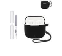 Silicone Protective Case for HUAWEI FreeBuds SE 2 Earbuds - Durable and Eco-Friendly Bluetooth Earphone Cover with Precise Holes and Charging Compatibility - Shock-proof, Comfortable Touch,Black