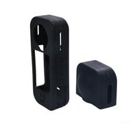 Silicone Protective Case for Insta360 X4 Air Camera, Compact 12x6x2cm Design, Enhanced Grip to Reduce Drops and Protect During Outdoor Sports(Black)