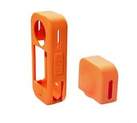 Silicone Protective Case for Insta360 X4 Air Camera, Compact 12x6x2cm Design, Enhanced Grip to Reduce Drops and Protect During Outdoor Sports(Orange)