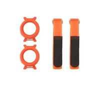 Silicone Protective Case for JBL FLIP ESSENTIAL 3SE Shockproof Sleeve with Adjustable Strap Speaker Anti Scratch Cover (orange)