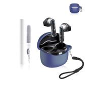 Silicone Protective Case for JBL Tune Flex 2 In-Ear Bluetooth Headphones - Durable and Eco-Friendly Bluetooth Earphone Cover with Precise Holes - Blue