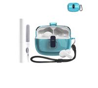 Silicone Protective Case for JBL Vibe Beam/Wave200TWS Earbuds - Durable and Eco-Friendly Bluetooth Earphone Cover with Precise Holes and Charging Compatibility - Blue