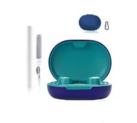 Silicone Protective Case for JLab Epic Air Sport ANC Gen 3Earbuds - Durable and Bluetooth Earphone Cover with Precise Holes and Charging Compatibility - Shock-proof, Comfortable Touch - Blue