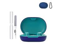 Silicone Protective Case for JLab JBuds Sport ANC 4 Earbuds - Durable and Eco-Friendly Bluetooth Earphone Cover with Precise Holes and Charging Compatibility - Shock-proof, Comfortable Touch - Blue