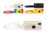 Silicone Protective Case for Kodak 1987 Mini Digital Camera - Shockproof Soft Rubber Skin with Hand Strap, Anti-Scratch, Precise Cutouts, Lightweight & Portable Slim Cover (White)