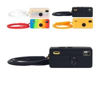 Silicone Protective Case for Kodak 1987 Mini Digital Camera - Shockproof Soft Rubber Skin with Hand Strap, Anti-Scratch, Precise Cutouts, Lightweight & Portable Slim Cover (Black)