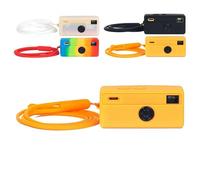 Silicone Protective Case for Kodak 1987 Mini Digital Camera - Shockproof Soft Rubber Skin with Hand Strap, Anti-Scratch, Precise Cutouts, Lightweight & Portable Slim Cover (Yellow)