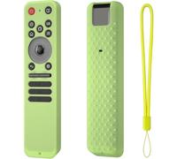 Silicone Protective Case for LG MR25GA Magic Remote Shockproof Anti-Slip Cover with Hanging Rope Skin Protector Holder Durable Soft Fit (Fluorescent Green)