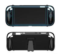 Silicone Protective Case For Nintendo Switch 2, 13x4.2x28cm Dockable Shell with Textured Grip, All-Round Scratch/Dust for PROTECTION, Dock-Compatible, Black