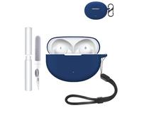 Silicone Protective Case for OnePlus Nord Buds 3 Pro Earbuds - Durable and Eco-Friendly Bluetooth Earphone Cover with Precise Holes and Charging Compatibility - Shock-proof, Comfortable Touch,Blue