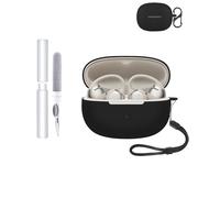 Silicone Protective Case for OpenDots ONE E310 Earbuds - Durable and Eco-Friendly Bluetooth Earphone Cover with Precise Holes and Charging Compatibility - Shock-proof, Comfortable Touch,Black
