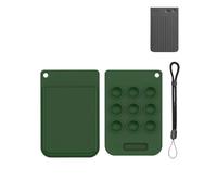 Silicone Protective Case for PLAUD Note AI Voice Recorder - Durable and Eco-Friendly Recorder Cover with Precise Holes and Charging Compatibility - Shock-proof, Comfortable Touch,Green