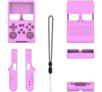 Silicone Protective Case for R40S PRO Handheld Game Console - Drop-Proof, Scratch-Resistant & Compact (13.5 x 3.1 x 8.7 cm), Vibrant Colors(Light Purple)