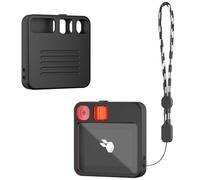 Silicone Protective Case for Rabbit R1 AI Device, Rabbit R1 Protective Cover Kit with Lanyard,Anti-Scratch Shock Resistant Case Cover Compatible Rabbit R1 AI (Black)