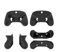 Silicone Protective Case for Razer Wolverine V3 Pro Gaming Controller Anti Drop Dustproof Protective Skin Cover Anti-Scratch Protective Shell Controller Grip Accessories (Black)