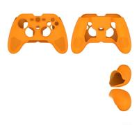 Silicone Protective Case for SCUF VALOR PRO Controller - Drop & Dust Resistant Cover, Lightweight Soft Skin with Precise Cutouts for Gaming for SESSIONS, Black(Orange)