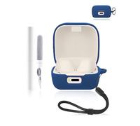 Silicone Protective Case for Sennheiser ACCENTUM True Wireless Earbuds - Durable and Eco-Friendly Bluetooth Earphone Cover with Precise Holes - Dark Blue