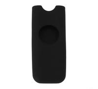 Silicone Protective Case for She's Birdie Alarm Soft Shockproof Cover for Personal Safety Device Scratch Resistant Skin for Women Girls Keychain Accessory Black Pink Blue(black)