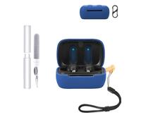 Silicone Protective Case for Skullcandy DIME 3 Earbuds - Durable and Eco-Friendly Bluetooth Earphone Cover with Precise Holes - Shock-proof,WaterProof, Comfortable Touch,Blue