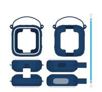 Silicone Protective Case for Soundcore Boom GO 3i Speaker (blue) | Shockproof,outdoor,with Hand Strap & Shoulder Lanyard